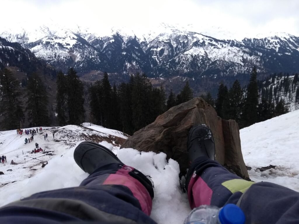 Manali solang valley image