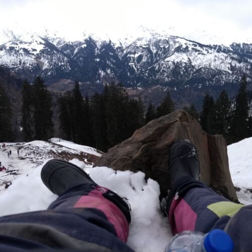 Manali solang valley image