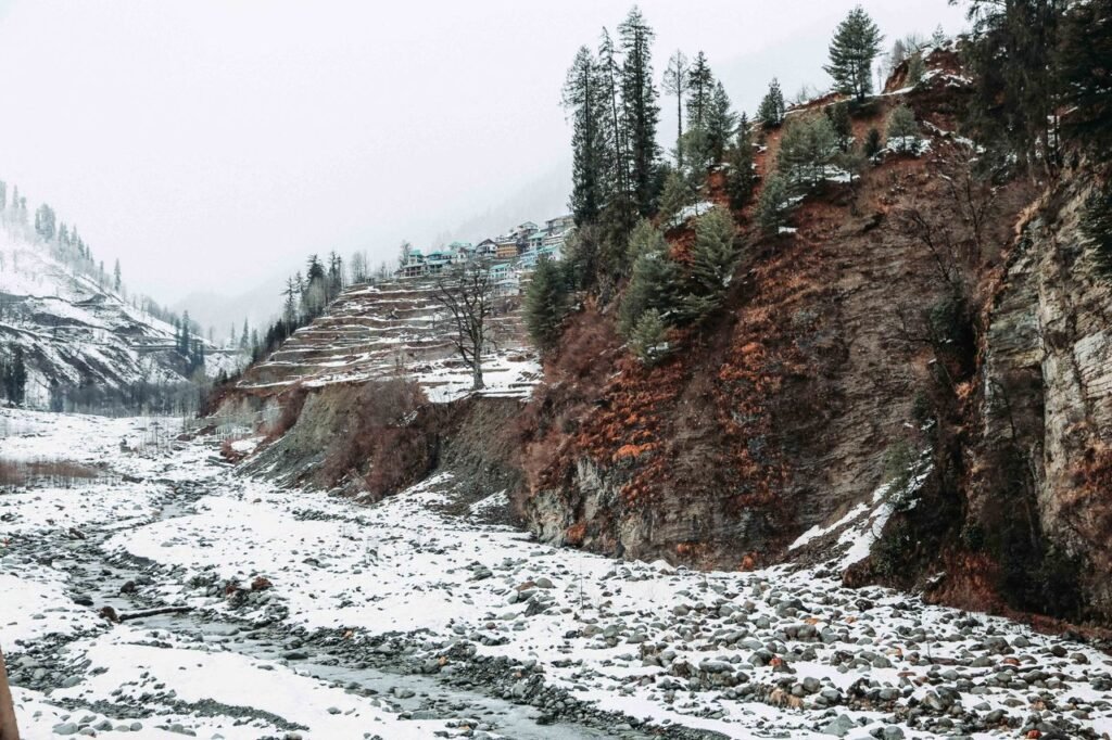 Manali during winter