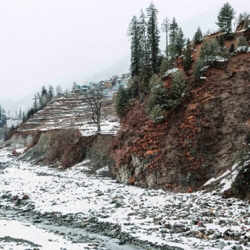 Manali during winter