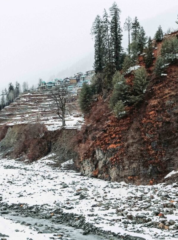 Manali during winter