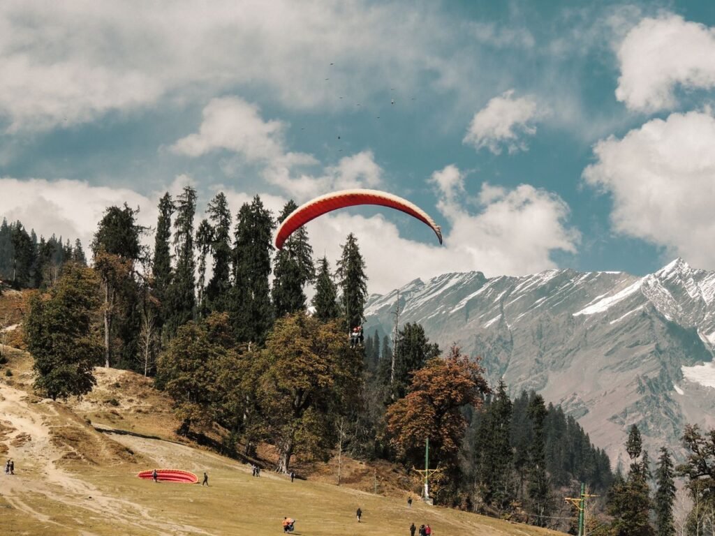 Paragliding image