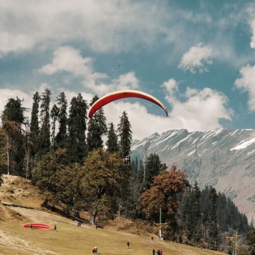 Paragliding image