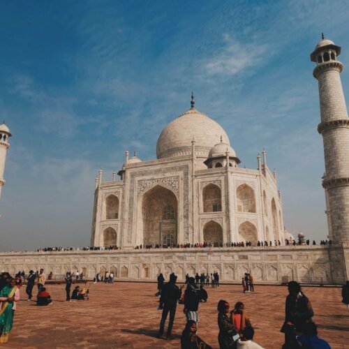 Taj mahal side image